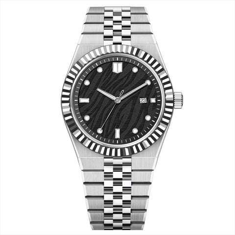 High-End Business Steel-Strap Mens Quartz Watch