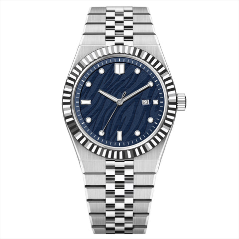 High-End Business Steel-Strap Mens Quartz Watch