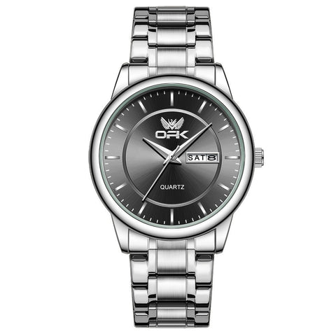 Fashionable Calendar Luminous Waterproof Quartz Watch