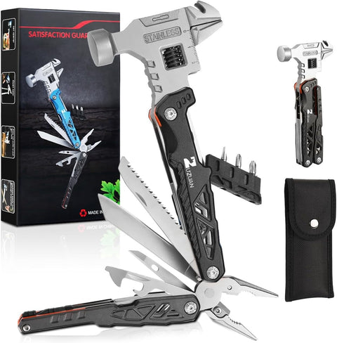 18-in-1 Pro Stainless Steel Multitool Pliers (Blue) 🔥