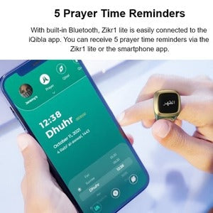 Zikr Ring – Digital Tasbeeh Counter Ring | Smart Tally Counter for Dhikr & Salah
