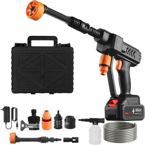 TurboFlow Cordless High Pressure Washer Gun 🚀